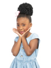 Janet Collection Lovely Kid Drawstring - AFRO PUFF (M)