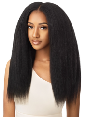 Outre Big Beautiful Hair KINKY STRAIGHT Clip In Hair 18 9pc