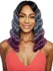 Mane Concept Melanin Queen Crimp MLCP203 TAYLOR CRIMP Lace Front Wig