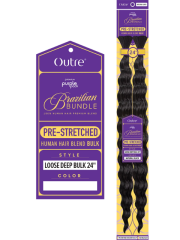 Outre Premium Purple Pack Brazilian Bundle Pre-stretched LOOSE DEEP Bulk