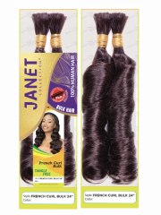 Janet Collection 100% Human Hair FRENCH CURL Bulk