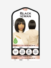 R&B Collection Black Swan Blended Human Hair Wig - SWAN 1