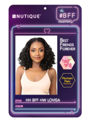 Nutique BFF Collection 100% Human Hair Mix Half Wig - HW LOVISA