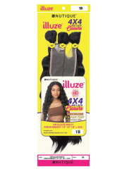 Nutique Illuze Human Hair Mix Multi 3pcs Bundles + 4x4 Closure - FRESH BREEZY