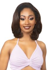 Janet Collection Remy Illusion 100% Human Hair Mix Easy N Swift Half Wig - VIGO