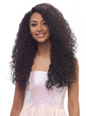 Harlem 125 100% Human Hair Brazilian Natural Lace Front Wig - BL005