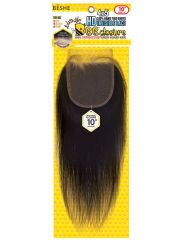 Beshe Bundle Bee 100% Human Hair 4x5 STRAIGHT Lace Closure