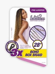 Sensationnel Lulutress Pre-Looped 3X BOHO BOX BRAID 28"