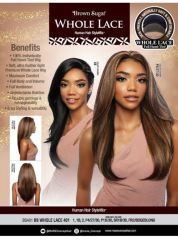 Mane Concept Brown Sugar Swiss Whole Lace Wig - BS401