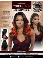 Mane Concept Brown Sugar Swiss Whole Lace Wig - BS404