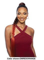 Mane Concept Brown Sugar Wrap&Tie DrawString -  BS LONG BRAIDED WNT 36"