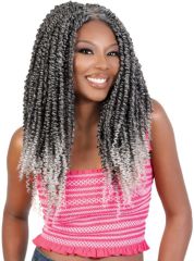 Motown Tress 3X PASSION TWIST Crochet Braid 18" C.PSTWT183