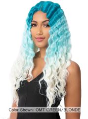 Its A Wig Premium Synthetic HD Lace Front Wig - CRIMPED HAIR 5