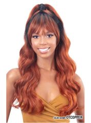 Model Model Premium Synthetic Half Up HD Lace Wig - 