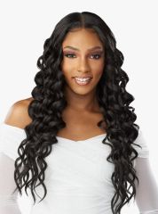 Sensationnel Butta Lace Human Hair Blend HD Lace Front Wig - DEEP TWIST 26