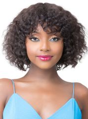 Its A Wig Human Hair Wet and Wavy Wig - NATURAL DEEP WATER 12