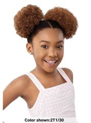 Outre Lil Looks Premium Synthetic Drawstring Ponytail - DUO PUFFS