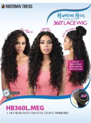 Motown Tress Human Hair Blend 360 Lace Wig - 