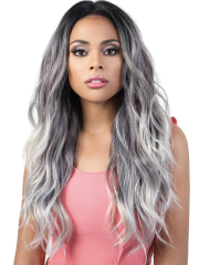 Motown Tress Human Hair Blend 360 Lace Wig - 