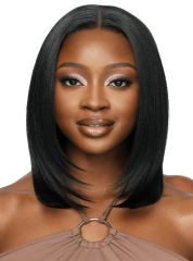 Outre 100% Human Hair Blend 5"x5" Glueless Lace Closure Wig - HHB-NATURAL YAKI 14"