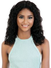 Motown Tress Persian Remy Human Hair Wet & Wavy Deep Part Lace Wig - HPDP.WET18