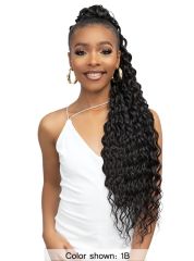 Janet Collection Remy Illusion Ponytail - WAVE 32