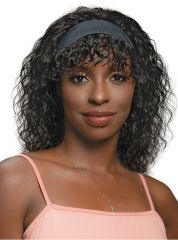 Janet Collection 100% Human Hair Crescent Band Wig - JAE