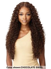 Outre Human Hair Blend 360 Edge 13x6 HD Lace Front Wig - KAYREENA