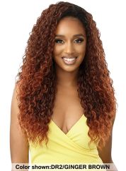 Outre Converti Cap Premium Synthetic Wet & Wavy Wig - KISSED BY MIST