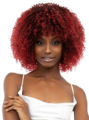 Janet Collection Natural Curly Premium Synthetic Wig - LEON