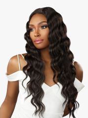 Sensationnel Butta Lace Human Hair Blend HD Lace Front Wig - LOOSE CRIMP 28