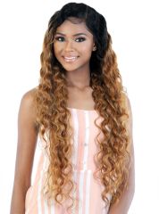 Motown Tress Premium Synthetic 13x6 Faux Skin HD Invisible Lace Wig
