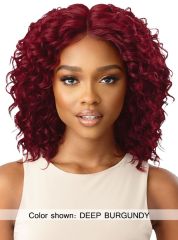 Outre HD Transparent 5 "Deep I-Part Swiss Lace Front Wig - LUCIANA
