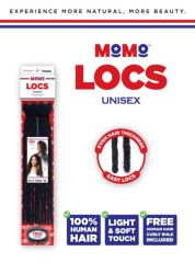 Harlem 125 100% Human Hair Momo Locs UNISEX Man & Women (MHL)