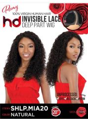 Motown Tress Seduction Remy Human Hair HD Invisible Lace Deep Part Wig - SHLP.MIA20