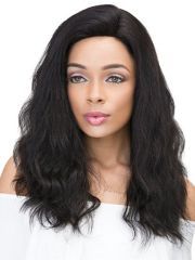 Janet Collection 100% Human Hair 2x6 Deep Part Lace Wig - NATURAL