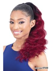 Model Model Gardenia Drawstring Ponytail - 