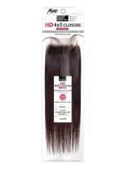 Mane Concept Pristine 100% Human Hair HD Transparent  4x5 STRAIGHT Baby Hair Lace Closure