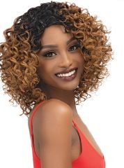 Janet Collection Natural Curly Peyton Wig