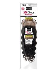 Mane Concept Pristine 100% Human Hair HD Clear 4X5 DEEP WAVE Closure 