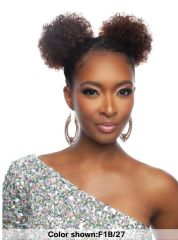 Mane Concept Pristine Queen Human Hair DrawString - DOUBLE AFRO PUFF WNT