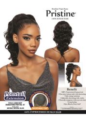 Mane Concept Pristine 100% Human Hair - PRPE03 LOOSE DEEP DRAWSTRING PONYTAIL 16"