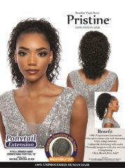 Mane Concept Pristine 100% Human Hair - PRPE04 SPANISH WAVE DRAWSTRING PONYTAIL 16"