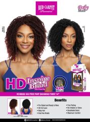 Mane Concept HD Inspire Braid 4x4 Free Part Lace Front Wig - BAHAMAS TWIST 14