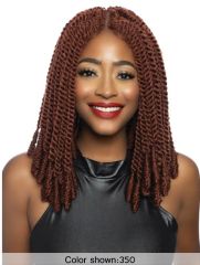 Mane Concept HD Inspire Braid 13x4 Free Part Lace Front Wig - RCHB211 INVISIBLE LOCS 14"