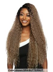 Mane Concept Red Carpet Wet Wave HD Lace Front Wig -  LEMON