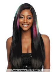 Mane Concept Red Carpet 4" Deep Pre-Plucked Part HD Lace Front Wig - AQUARIUS