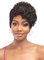 Janet Collection Lavish 100% Virgin Human Hair Wig - RILEY