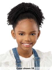 Outre Lil Looks Premium Synthetic Drawstring Ponytail - SPRINGY COILS 8