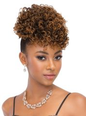 Janet Collection Playful Pineapple Ponytail - SPRINGY